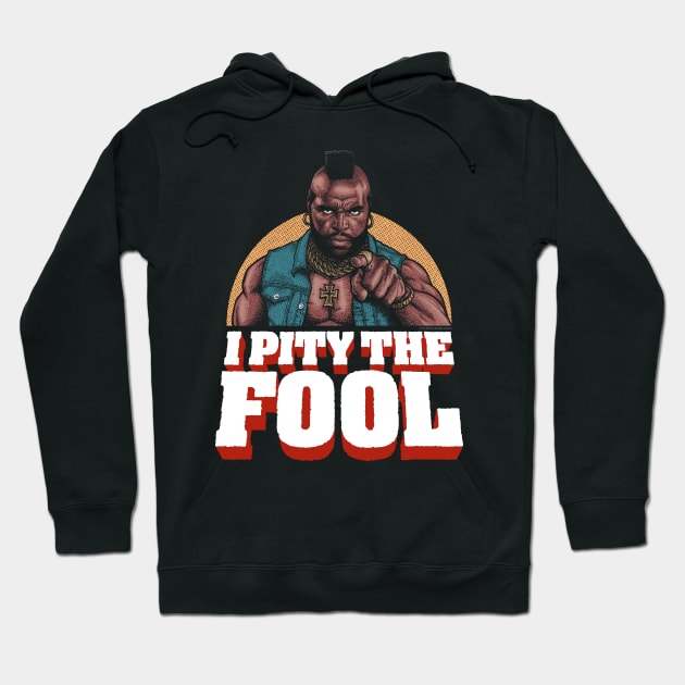 Mr T, Clubber Lang, B.A. Baracus Hoodie by PeligroGraphics